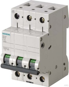 Siemens Leitungsschutzschalter 400V,10KA,3p.,C,20A 5SL4320-7