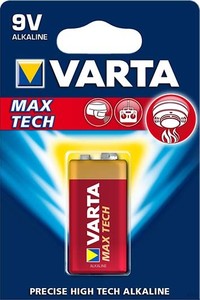 Varta Max Tech 9V 1er Blister