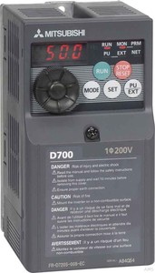 Mitsubishi Electric Frequenzumrichter 0,75kW 2,2A 3x480V FR-D740-022SC-EC