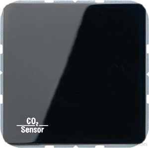 Jung KNX CO2-Sensor, RT-Regler Luftfeuchtesensor schwarz CO2 CD 2178 SW
