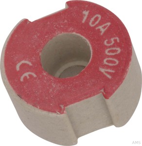 Mersen D-Schraub-Paßeinsatz D II, 10A rot 1657.01