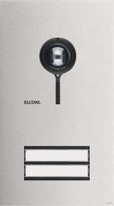 Elcom Türstation-Video 2/1 2D Edelstahl ONE REQ502Y
