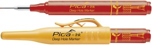 Pica-Marker INK Tieflochmarker rot 150/40