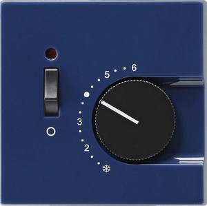 Gira 149246 Abdeckung Raumtemperaturregler Öffner und Schalter S Color Blau