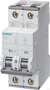 Siemens LS-Schalter AC/DC C10A,2pol,T=70,10kA 5SY5210-7