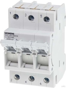 Siemens Minized 6A 400V 3P 5SG7631-0KK06