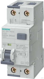 Siemens FI/LS-Schutzeinrichtung B,16A,1+N,30mA,10kA 5SU1354-6KK16