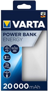 Varta Portable Power Bank 20000mAh +char. cable 57978 101 111