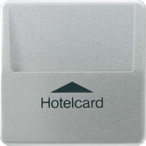 Jung Hotelcard-Schalter Platin ohne Taster-Einsatz CD 590 CARD PT-L