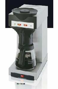 Melitta M 170 M Kaffeeautomat ohne Wasseranschluß
