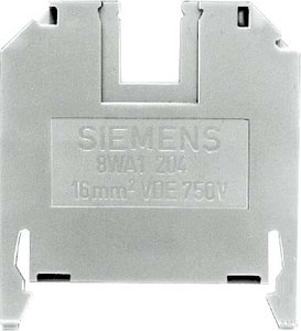 Siemens Durchgangsklemme bl, 10mm Gr. 16 8WA1011-1BK11