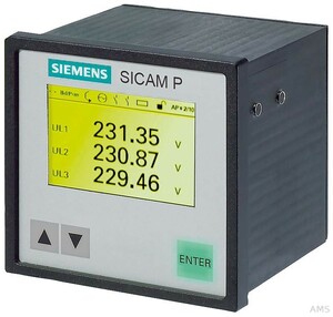 Siemens Schalttafel- EB-Instrument Power Meter SICAMP50 7KG7750-0EA01-0AA1