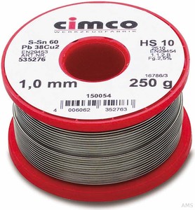 Cimco Elektroniklot 60% 1,5mm 250g 15 0064