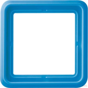 Jung Rahmen 1-fach blau waage/senkrecht CD 581 GL BL