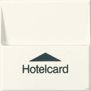Jung Hotelcard-Schalter cremeweiß (ws) ohne Taster-Einsatz A 590 CARD