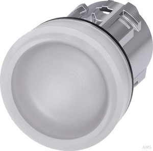 Siemens Leuchtmelder 22mm, rund, weiß 3SU1051-6AA60-0AA0