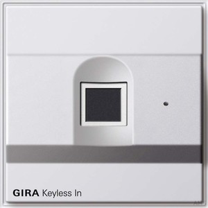 Gira Fingerprint-Leseeinheit Keyless reinweiß (rws) 261766