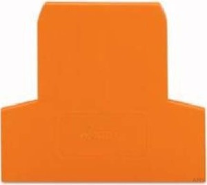 WAGO Abschlußplatte 2,5mm orange 281-309