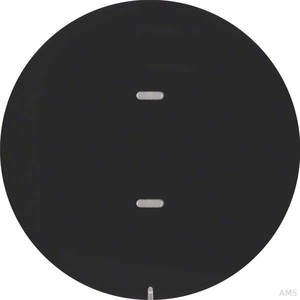 Berker Tast-Abdeckung 1fach schwarz glänzend 75161865