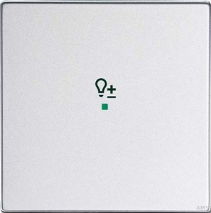 Busch-Jaeger Wippe 1-f Symbol Dimmer alusilber 6234-10-83