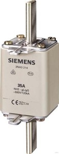 Siemens NH-Sicherungseinsatz G2 250A 500AC/440VDC 3NA3244 (3 Stück)