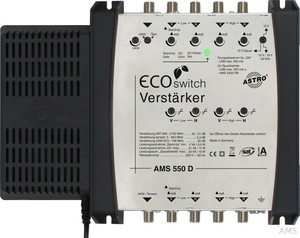 Astro Sat-ZF Verstärker 1 terr. 4Sat-EG AMS 550 D Ecoswitch