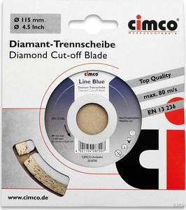 Cimco Diamanttrennscheibe D=230mm 20 8706