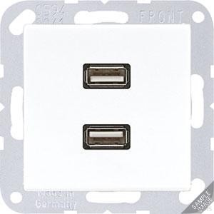 Jung Multimediadose 2 x USB anthrazit matt MA A 1153 ANM