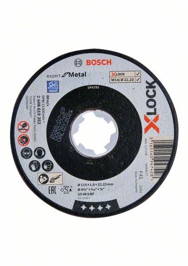 Bosch Trennscheibe X-Lock 115x1,6x22,23 2608619252