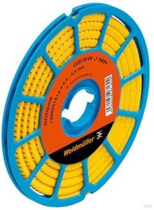 Weidmüller Leitermarkierer Zahl 4 gelb 0,5-1,5 CLI C02-3GE/SW 4 CD (500 Stück)