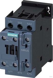 Siemens Schütz 7,5kW/400V 24VAC S0 3RT2025-1AB00