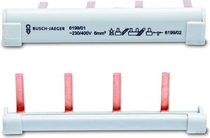 Busch-Jaeger Sammelschiene 1-, 4-polig g, 6 qmm 6199/01