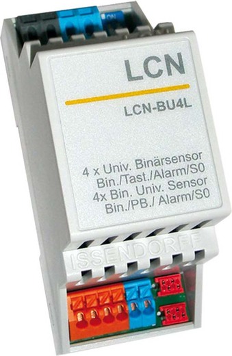 LCN Tasten-/Binär-/Alarmsensor 4-fach +S0-Schnittst. LCN-BU4L