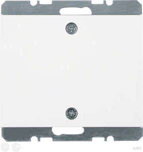 Berker Blindverschluss polarweiß (pws) mit Zentralstück 10457109