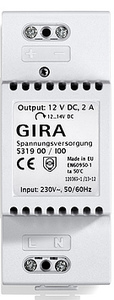 Gira 531900 Spannungsversorgung 12 V DC 2 A Elektronik