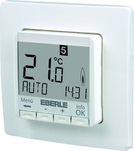 Eberle Controls UP-Uhrenthermostat FIT 3Rw / weiß