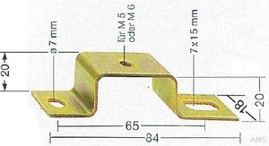 Weidmüller Tragschienenträger TST 2/M5 (10 Stück)