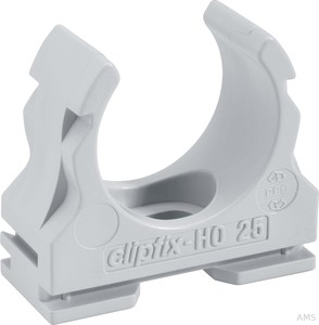 Fränkische Kunststoffklemmschelle für alle Wellrohre clipfix-HO 16mm (50 Stück)