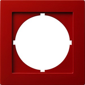 Gira Zwischenplatte (rund) rot S-Color 028143