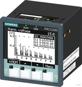 Siemens SENTRON Messgerät 7KM PAC5200 7KM5412-6BA00-1EA2