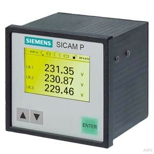 Siemens Schalttafel- EB-Instrument Power Meter SICAMP50 7KG7750-0EA03-0AA1