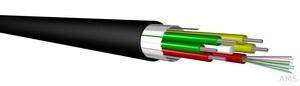 Draka LWL-Kabel A-DQ(ZN)B2Y 4x12E9/125 OS2 OST-5kN-48EOS2 (1 Meter)