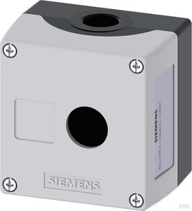 Siemens Gehäuse für Befehlsgeräte 22mm, rund 3SU1851-0AA00-0AB1