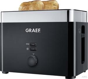 Graef TO62 Toaster schwarz