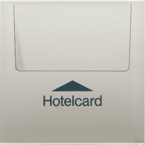 Jung Hotelcard-Schalt Mess/clas o. Schalter-Einsatz ME 2990 CARD C