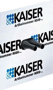 Kaiser Doppelkabelmanschette D=8-11mm 9059-47 (1 Stück)