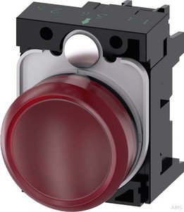 Siemens Leuchtmelder 22mm, rund, rot 3SU1106-6AA20-1AA0