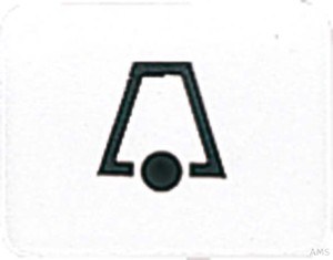 Jung Symbol alpinweiß (aws) KLINGEL 33 K WW