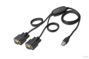 DIGITUS USB zu Seriell-Adapter RS232 2 x RS232 DA-70158