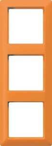 Jung Rahmen 3-fach orange waage/senkrecht AS 583 BF O
